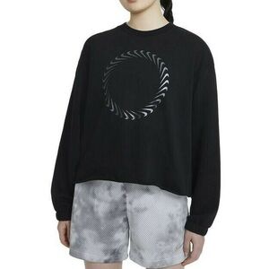 Nike Sportswear Women's Icon Clash Black Crew Top (DC5497-010) Size S